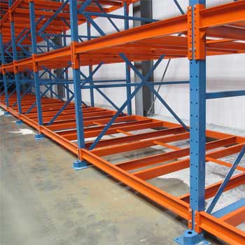 Rack warehouse shelving